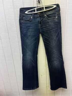 American Eagle Original Boot Women’s Size 0 Blue Jeans Stretch Bootcut Casual